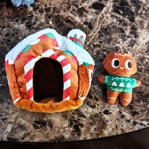 10/$10 Bark Box, Home Treat Home, Multi Part Dog Toy, Squeaks and Crinkles